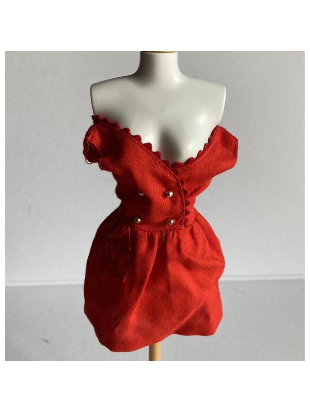 Barbie Doll Skipper Red Sensation Dress #1901